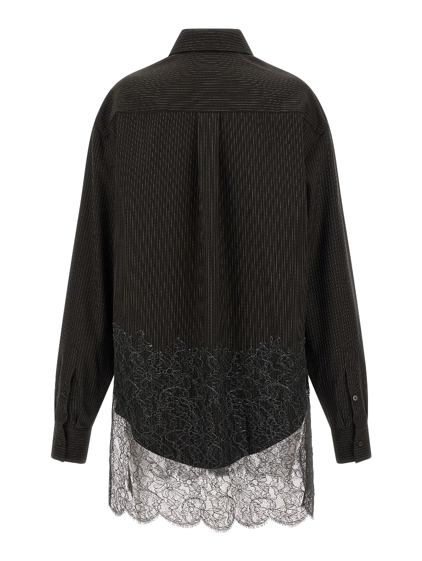 Brown Virgin Wool Blouse
