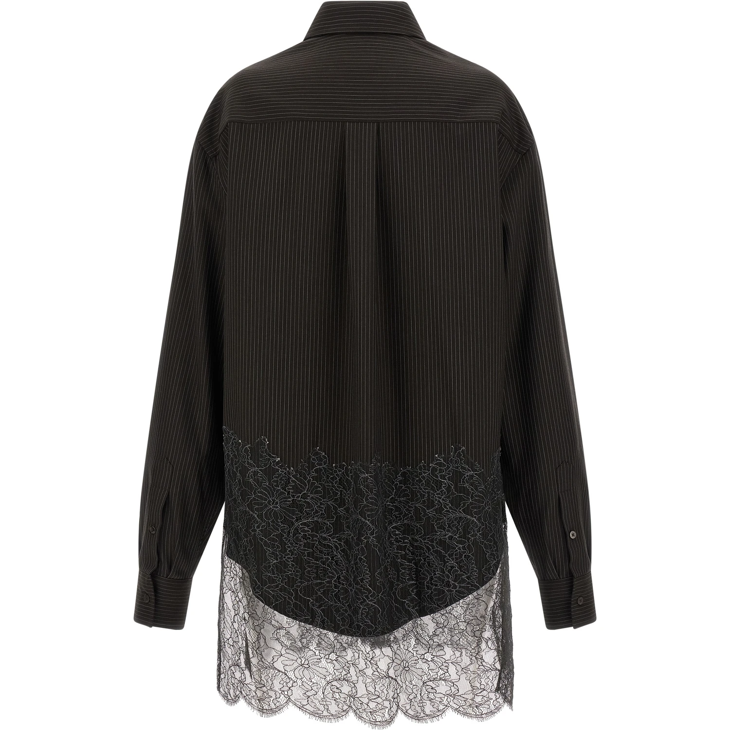 Brown Virgin Wool Blouse