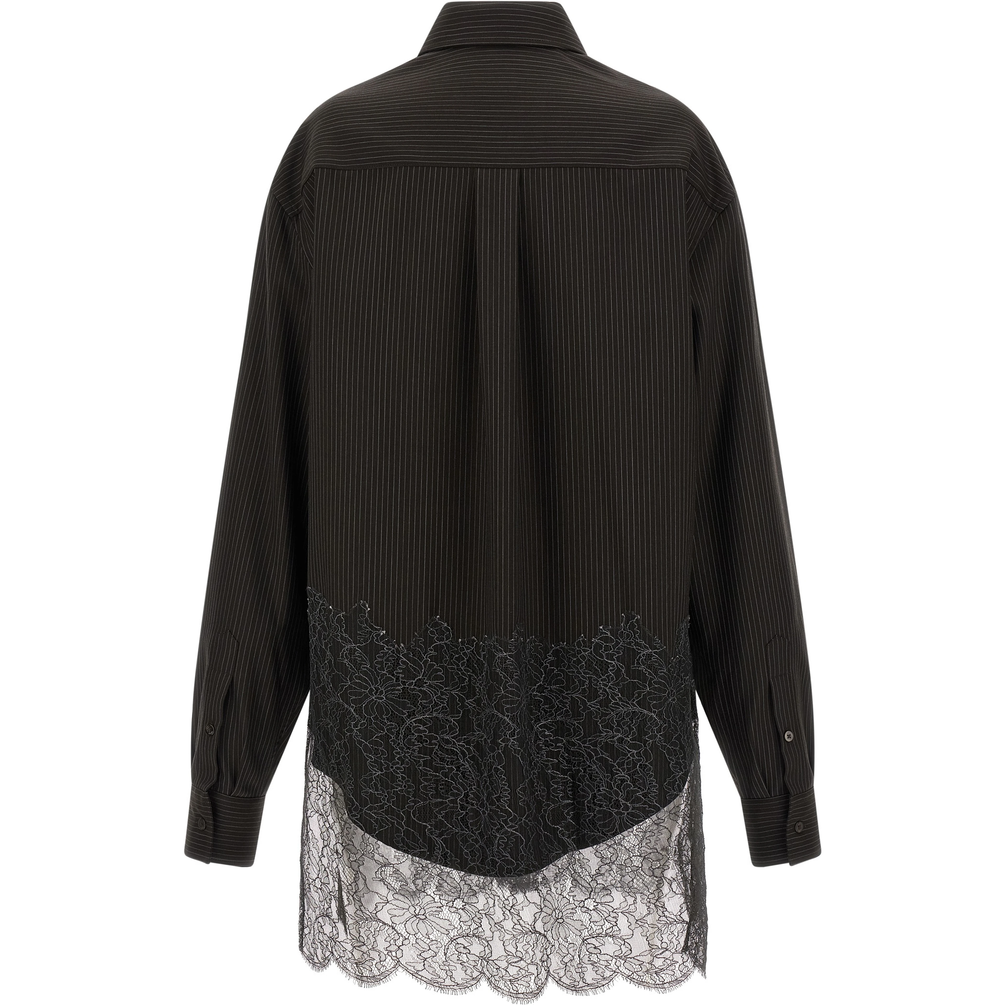 Brown Virgin Wool Blouse