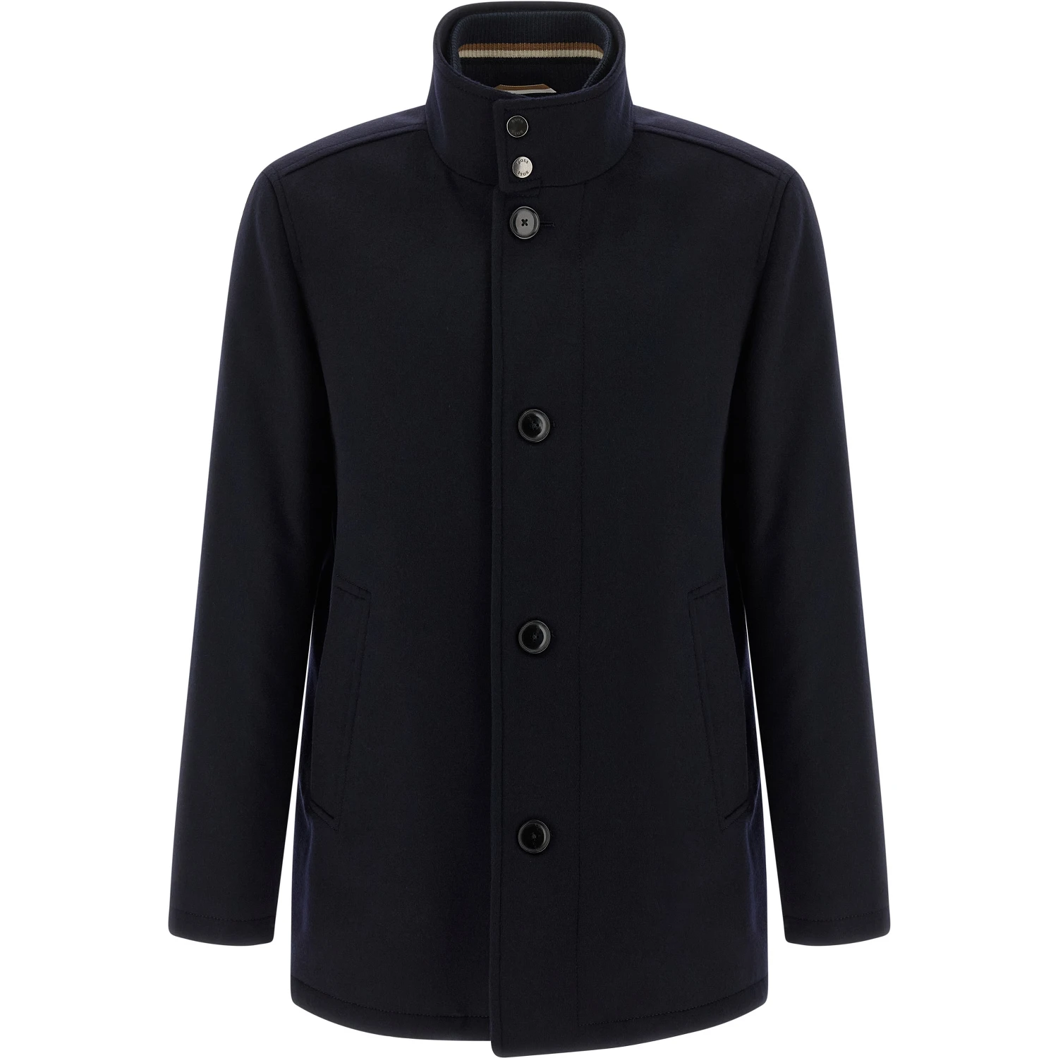 Blue Wool Coat