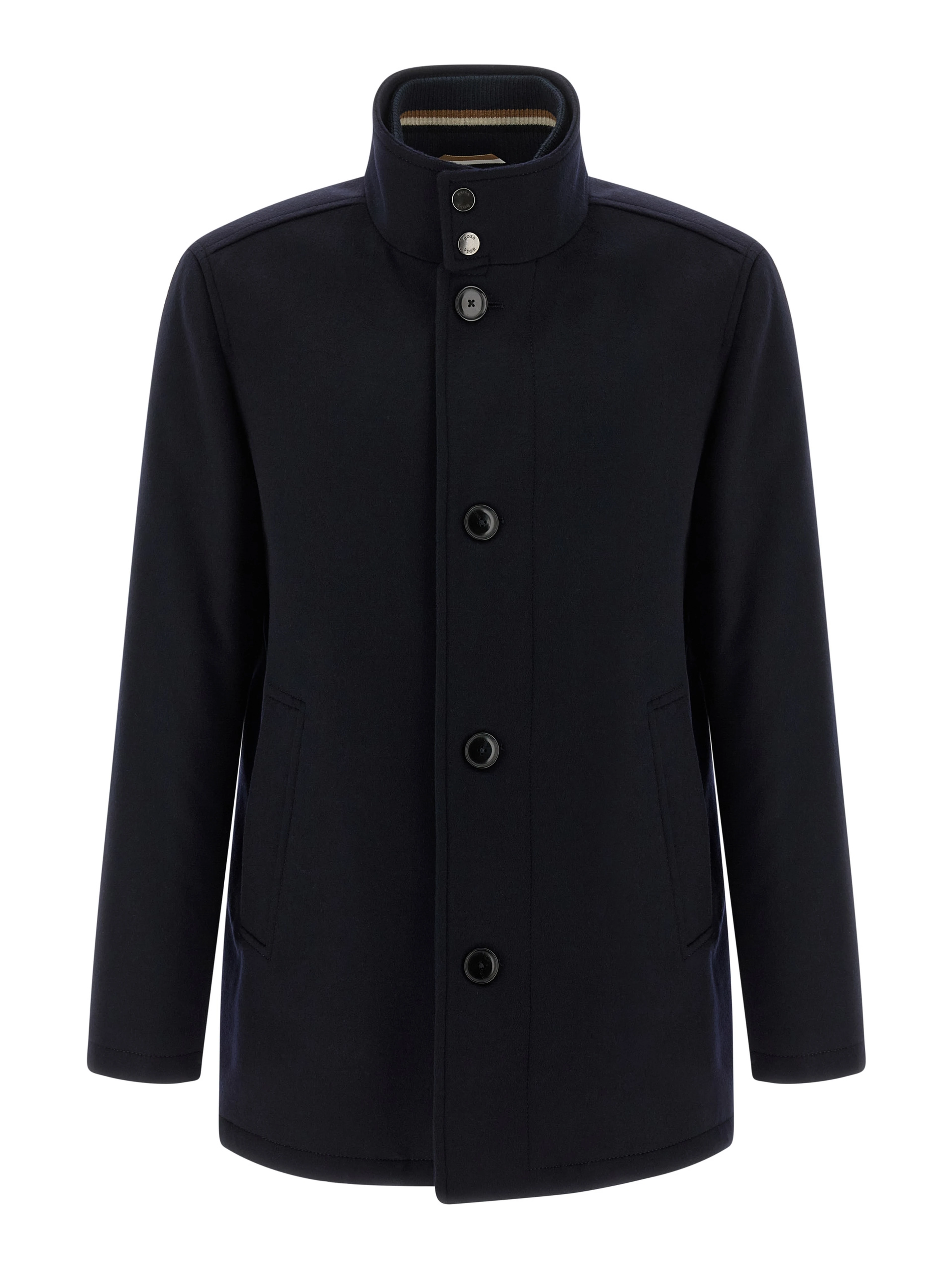 Blue Wool Coat