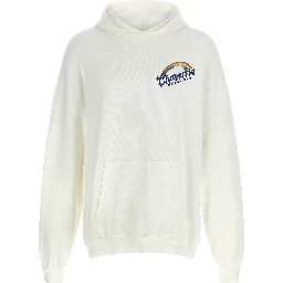 White Cotton Sweatshirt
