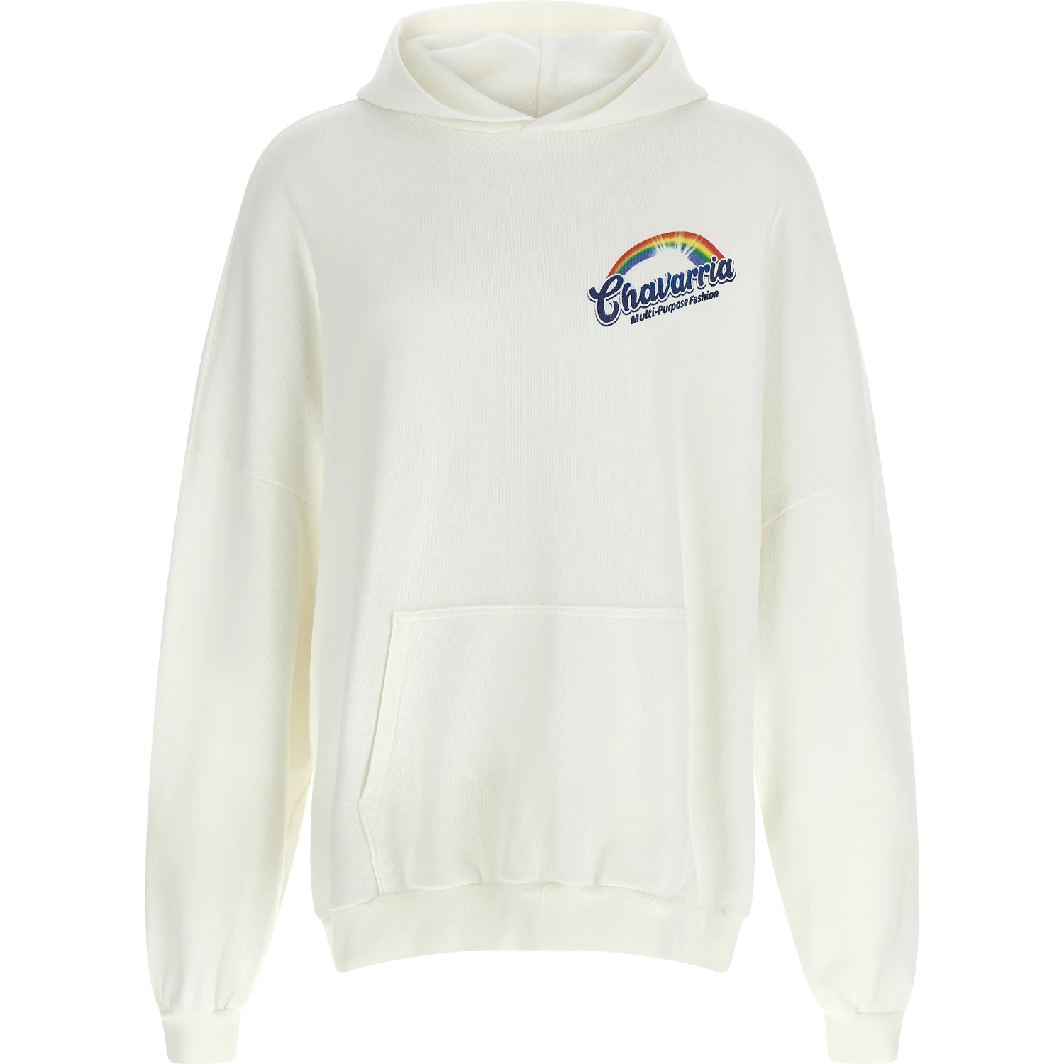 White Cotton Sweatshirt