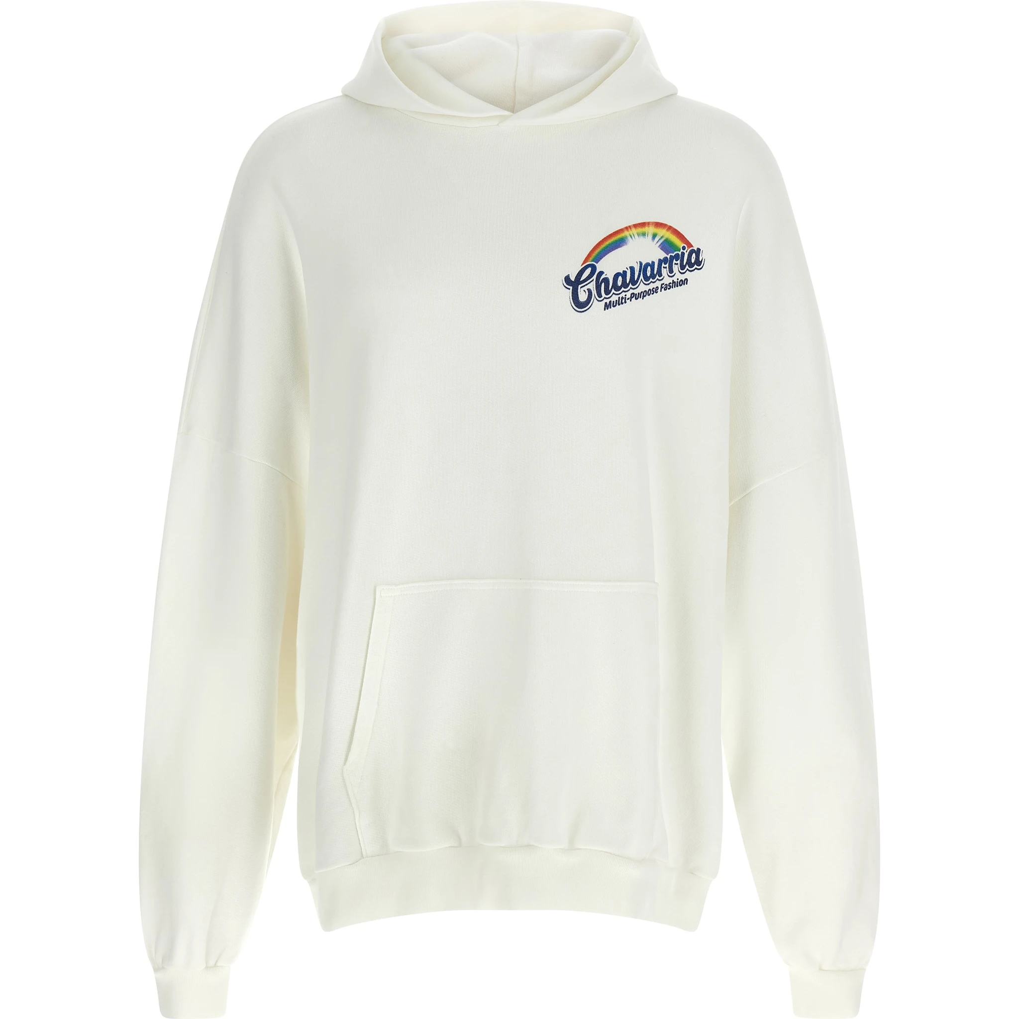 White Cotton Sweatshirt