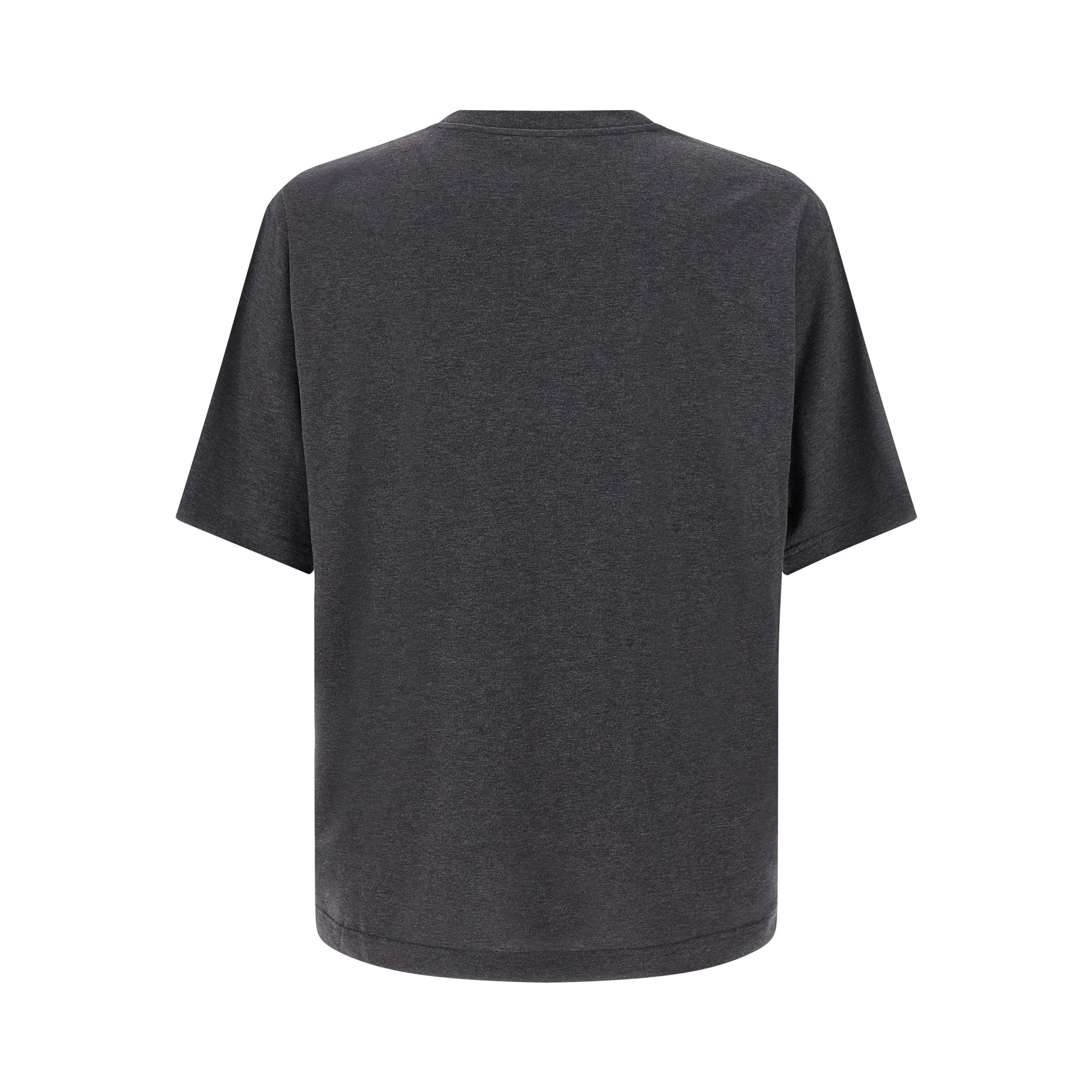 Gray Cotton T-Shirt