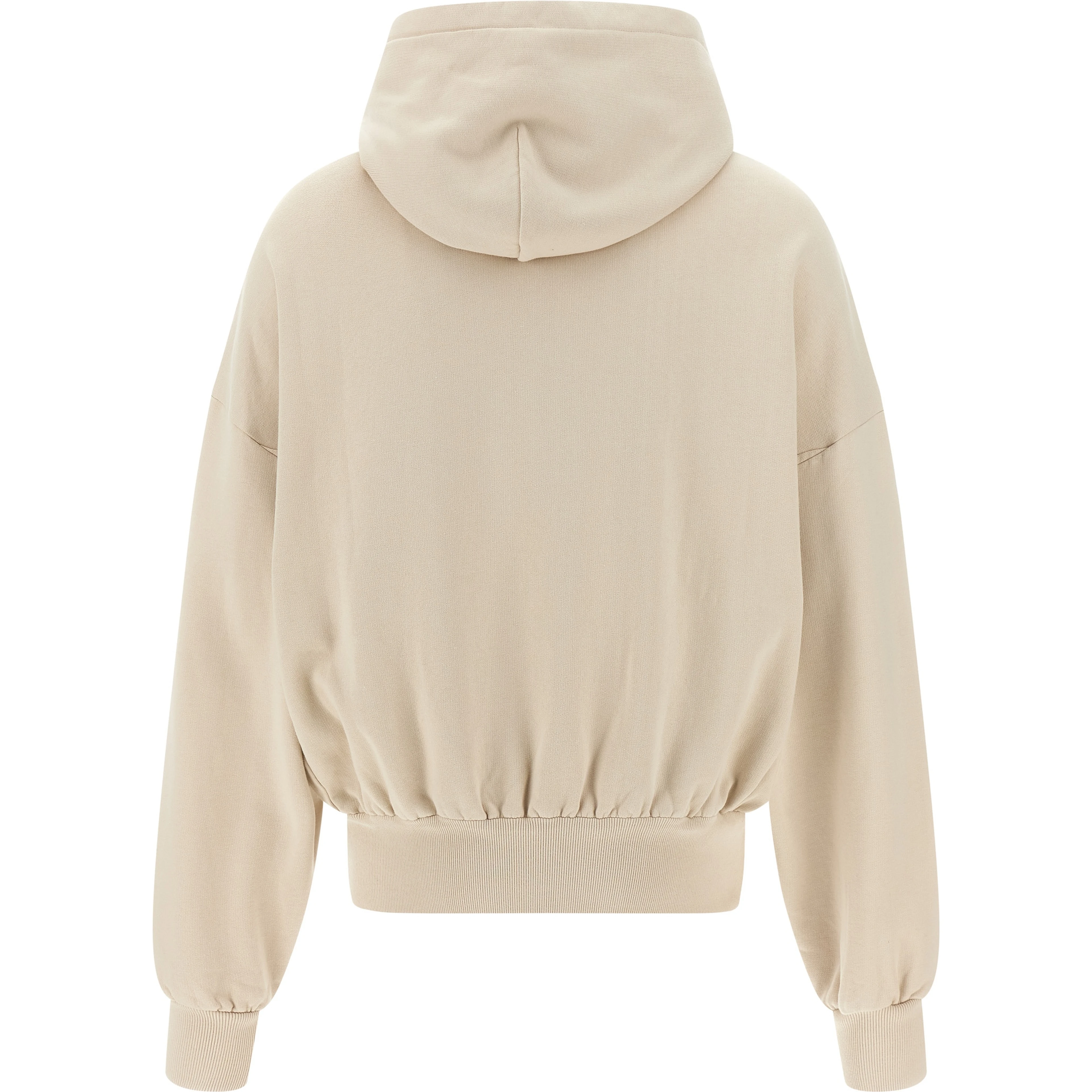 Beige Cotton Sweatshirt