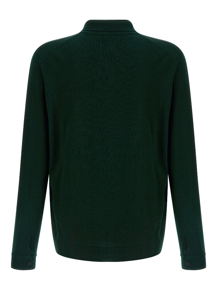 Bicolor Merino Wool Cardigan alternative