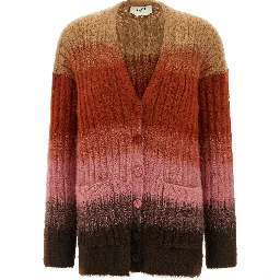 Multicolor Wool Cardigan