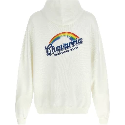 White Cotton Sweatshirt