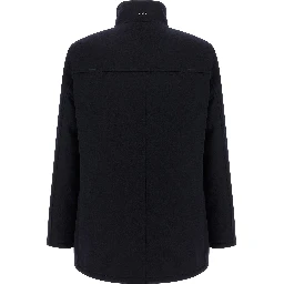 Blue Wool Coat
