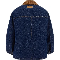 Blue Cotton Denim Jacket