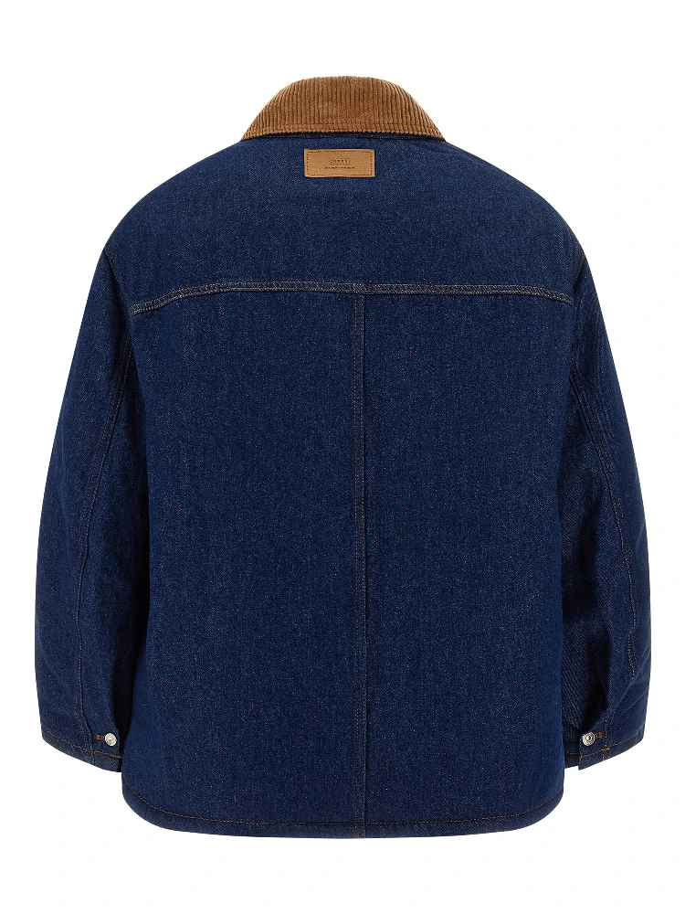 Blue Cotton Denim Jacket alternative