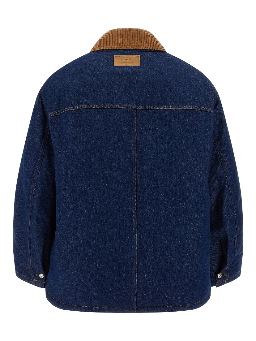Blue Cotton Denim Jacket