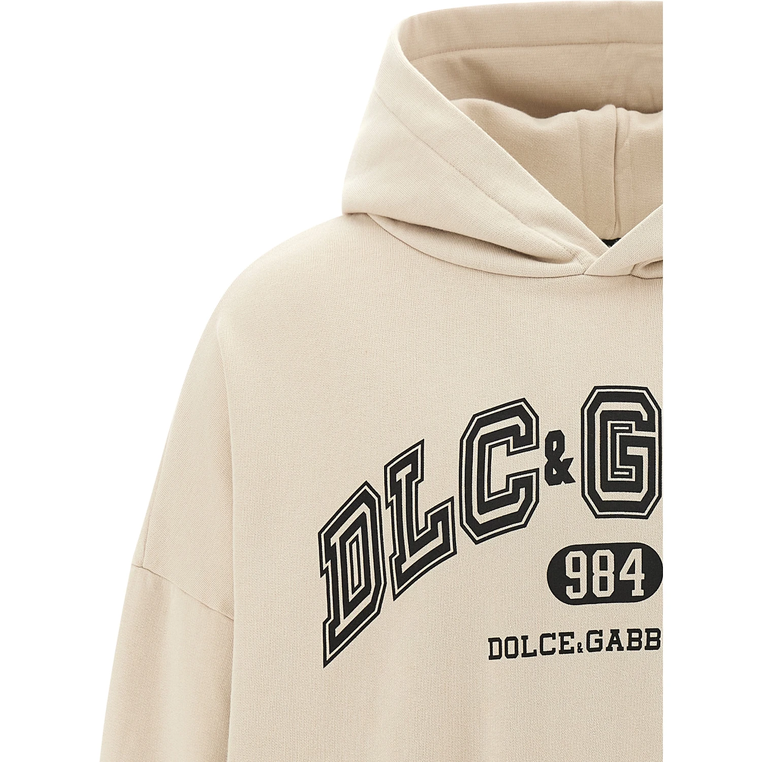 Beige Cotton Sweatshirt