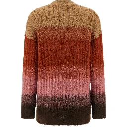 Multicolor Wool Cardigan