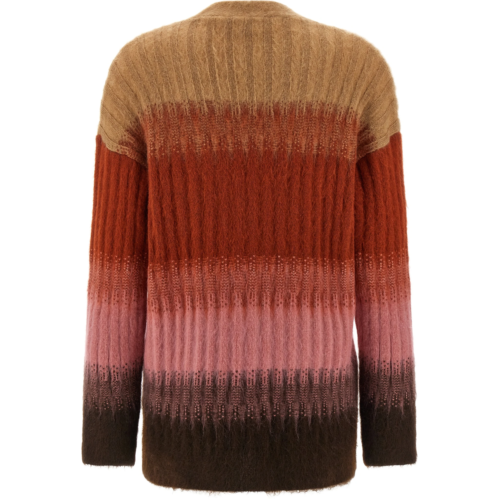 Multicolor Wool Cardigan
