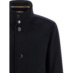 Blue Wool Coat