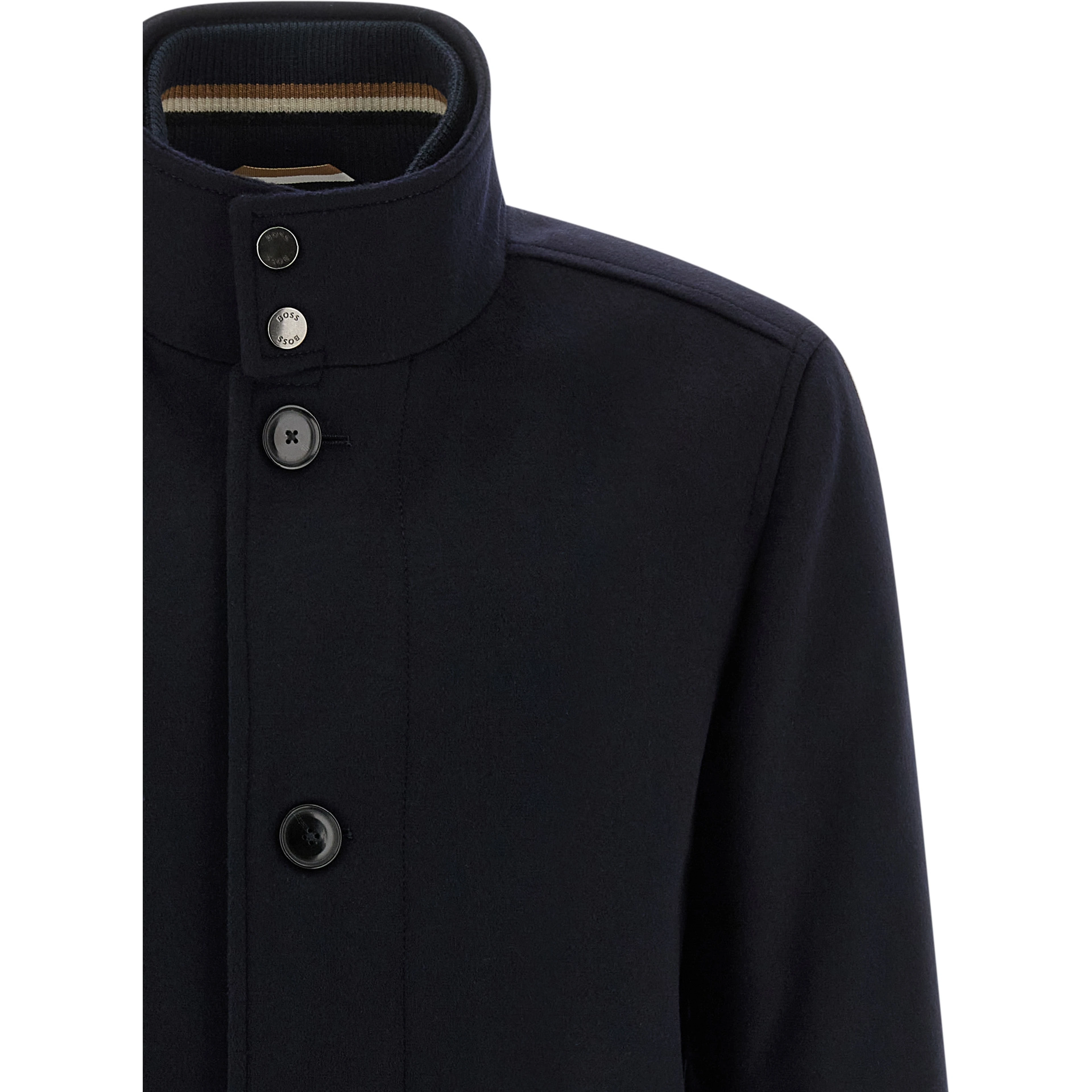 Blue Wool Coat