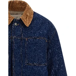 Blue Cotton Denim Jacket