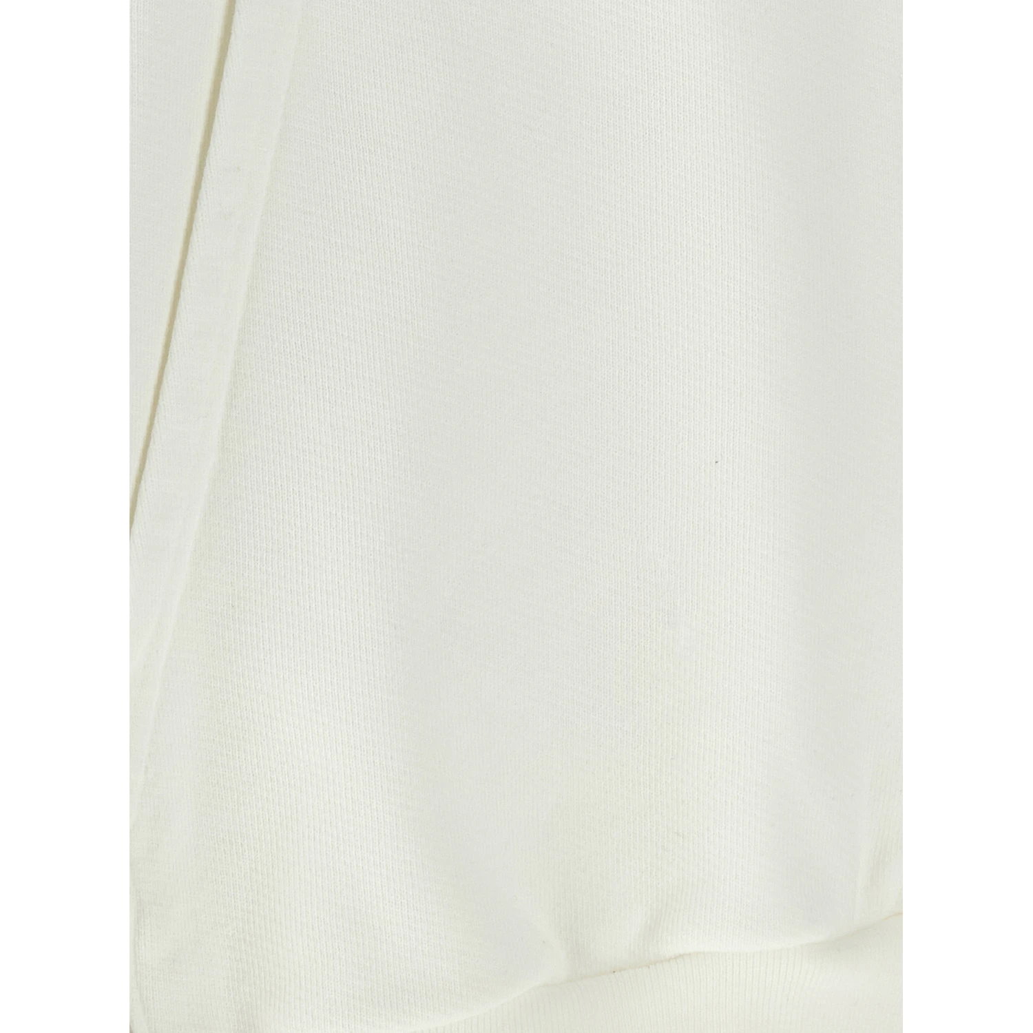 White Cotton Sweatshirt