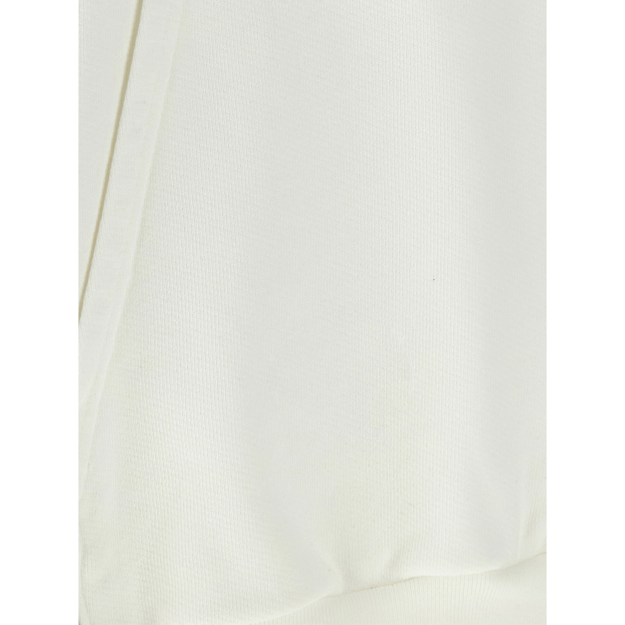 White Cotton Sweatshirt