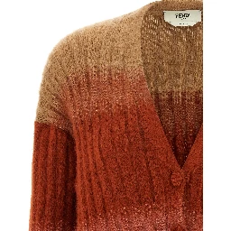 Multicolor Wool Cardigan