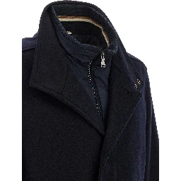 Blue Wool Coat