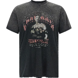 Black Cotton T-Shirt