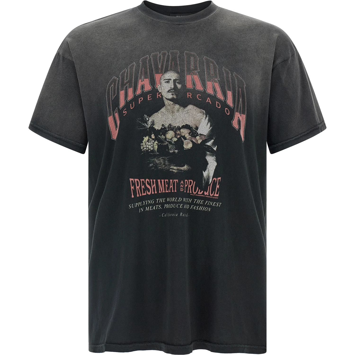 Black Cotton T-Shirt