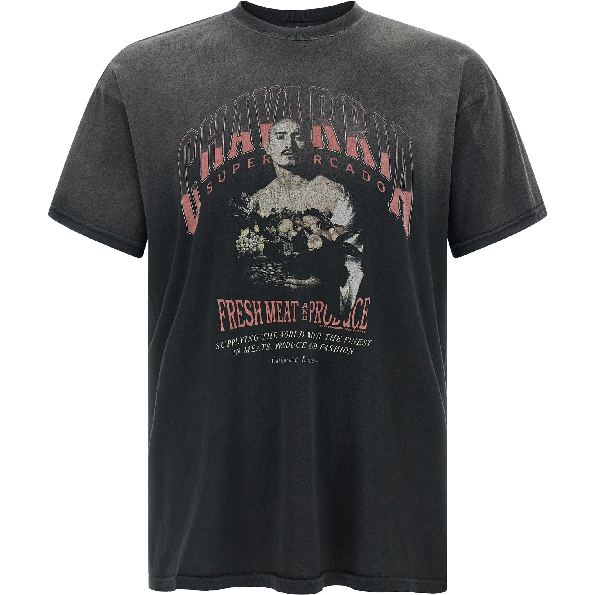 Black Cotton T-Shirt