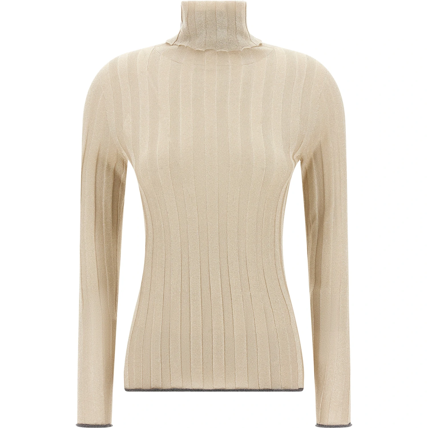 Gold Viscose Cardigan