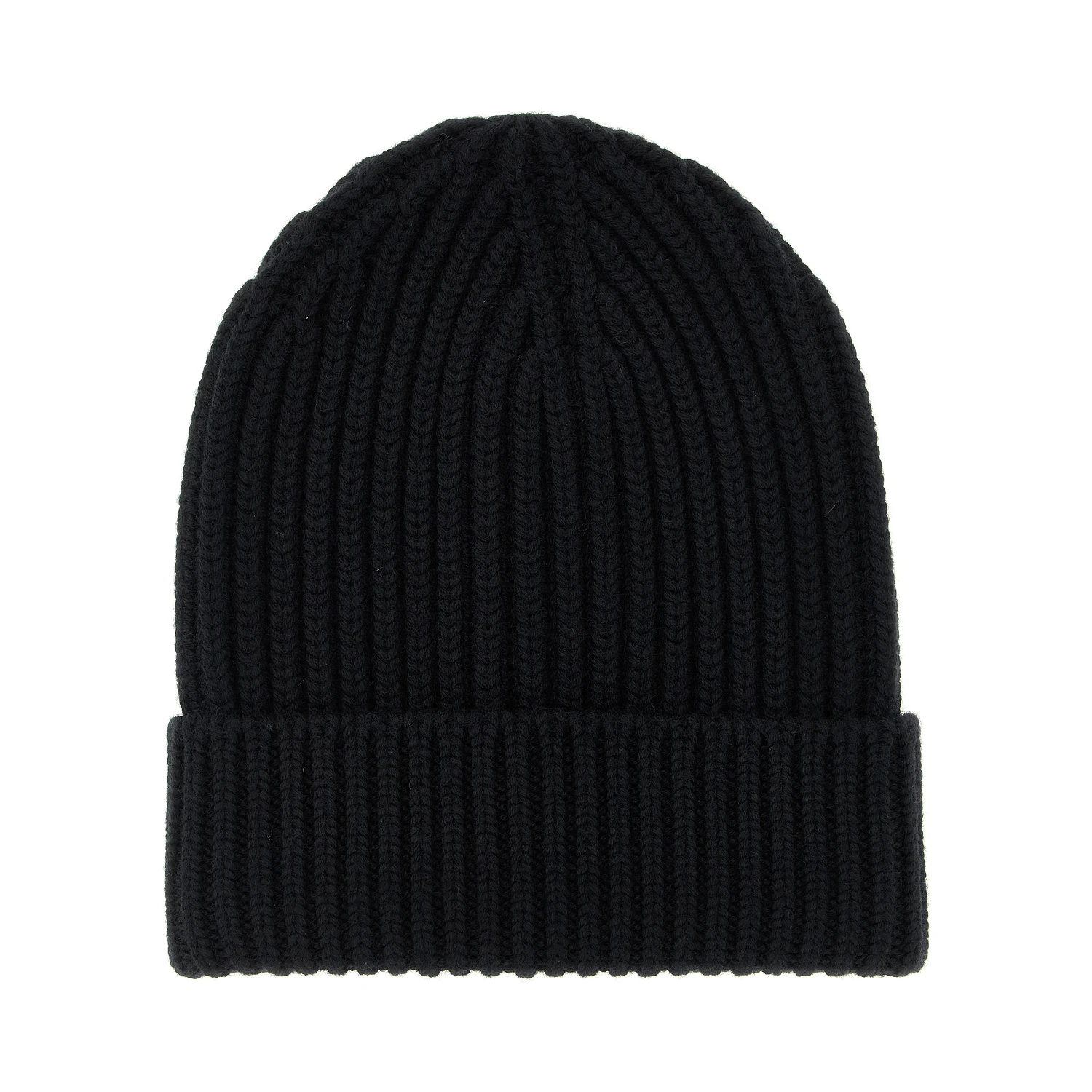 Black Wool Beanie