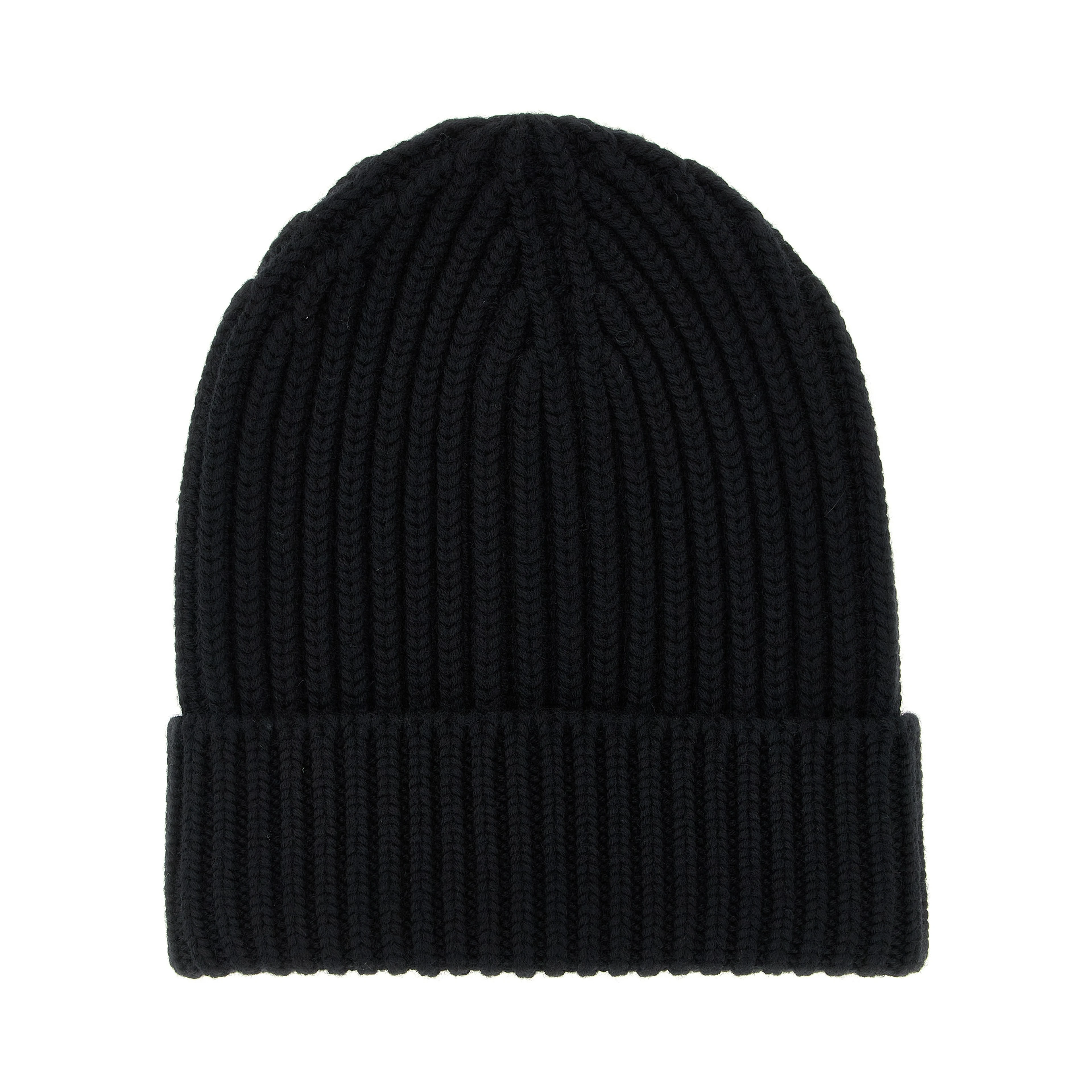 Black Wool Beanie
