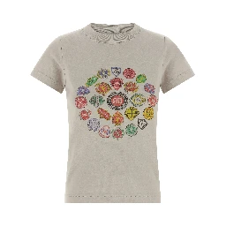 Gray Cotton T-Shirt