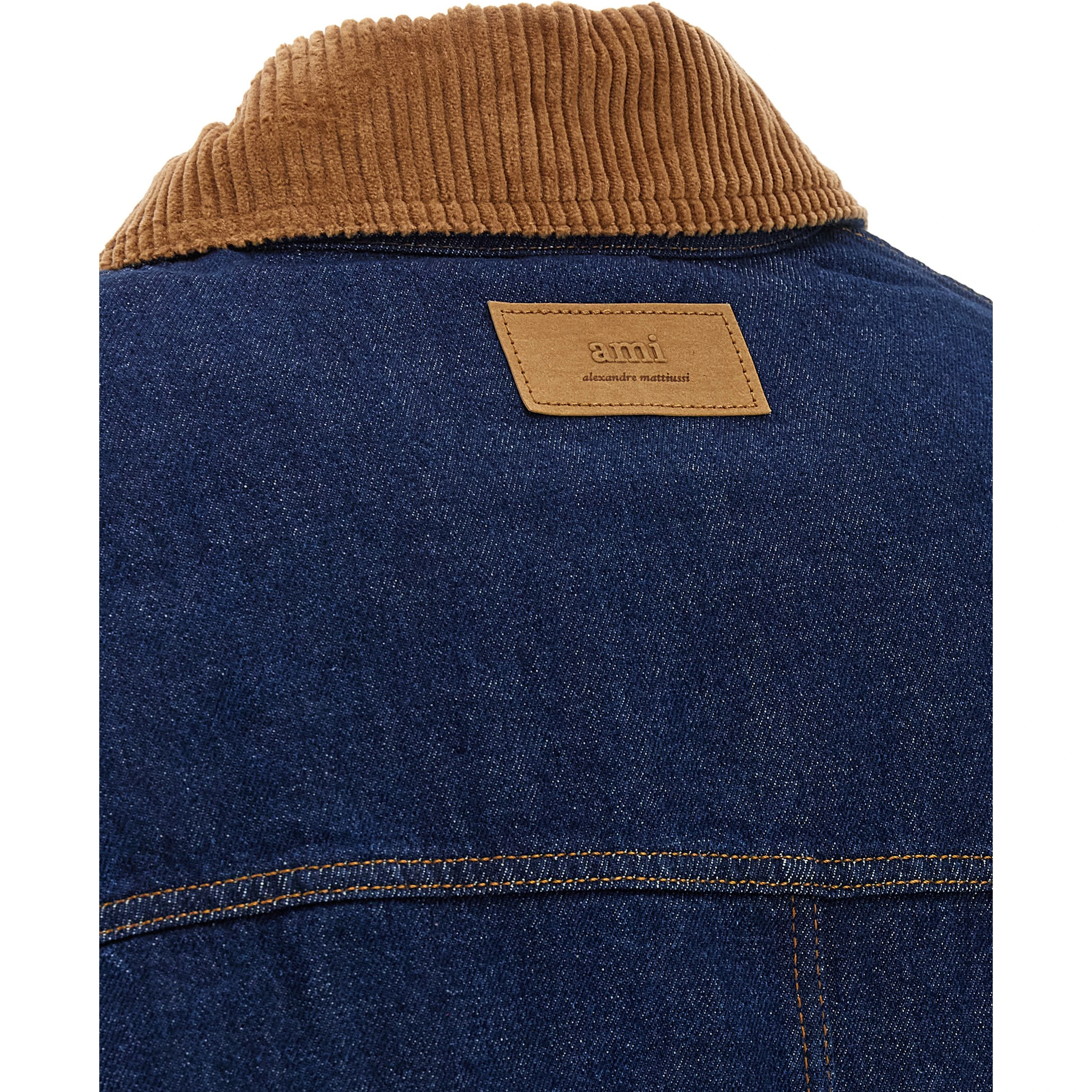 Blue Cotton Denim Jacket