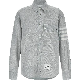 Gray Cotton Blouse