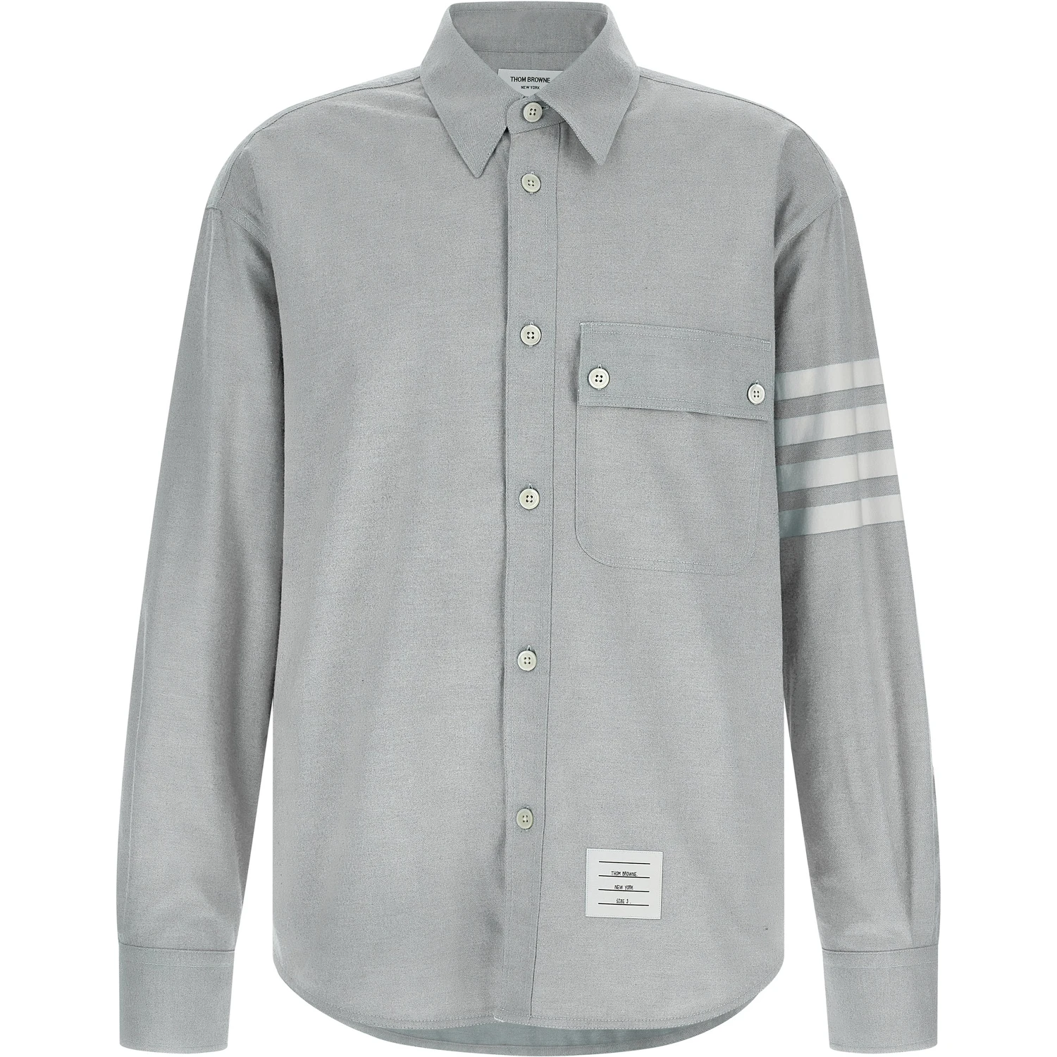 Gray Cotton Blouse