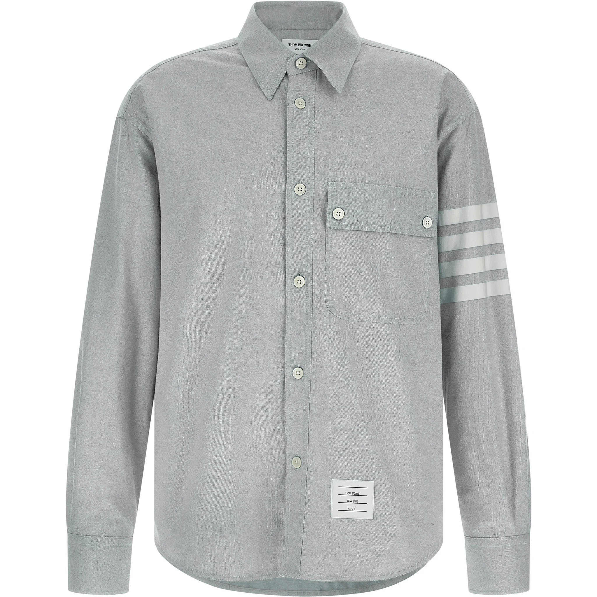 Gray Cotton Blouse
