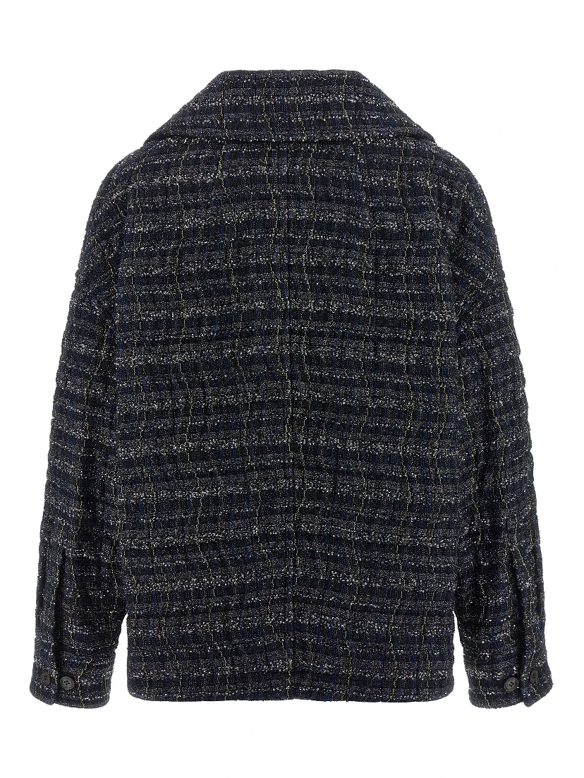 Blue Viscose Coat