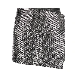 Gray Cotton Long Skirt