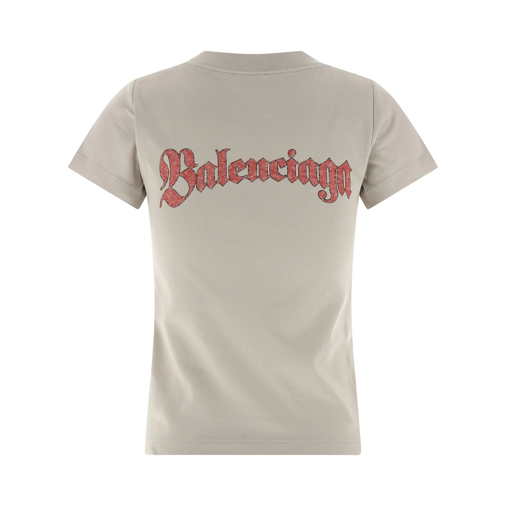 Gray Cotton T-Shirt