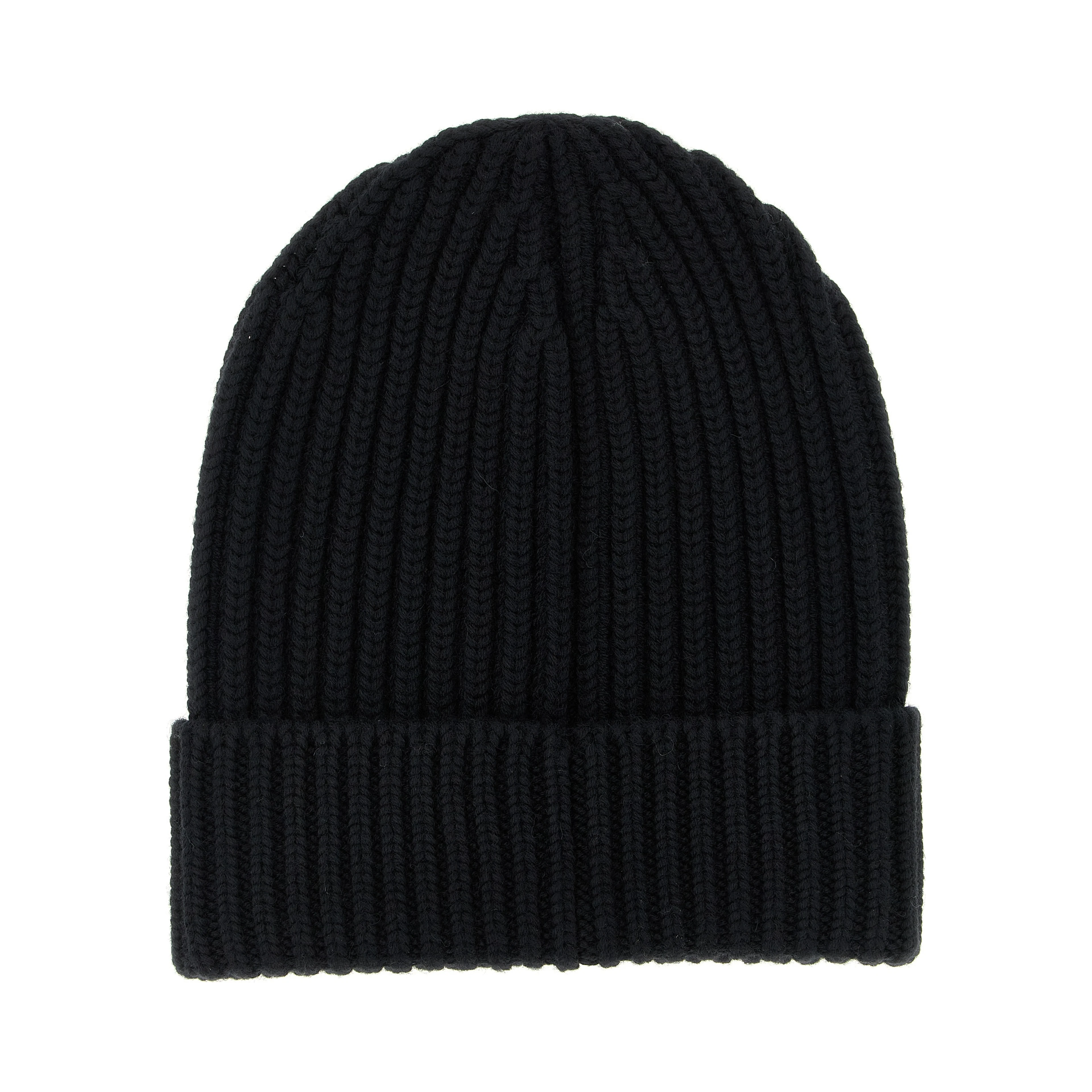 Black Wool Beanie