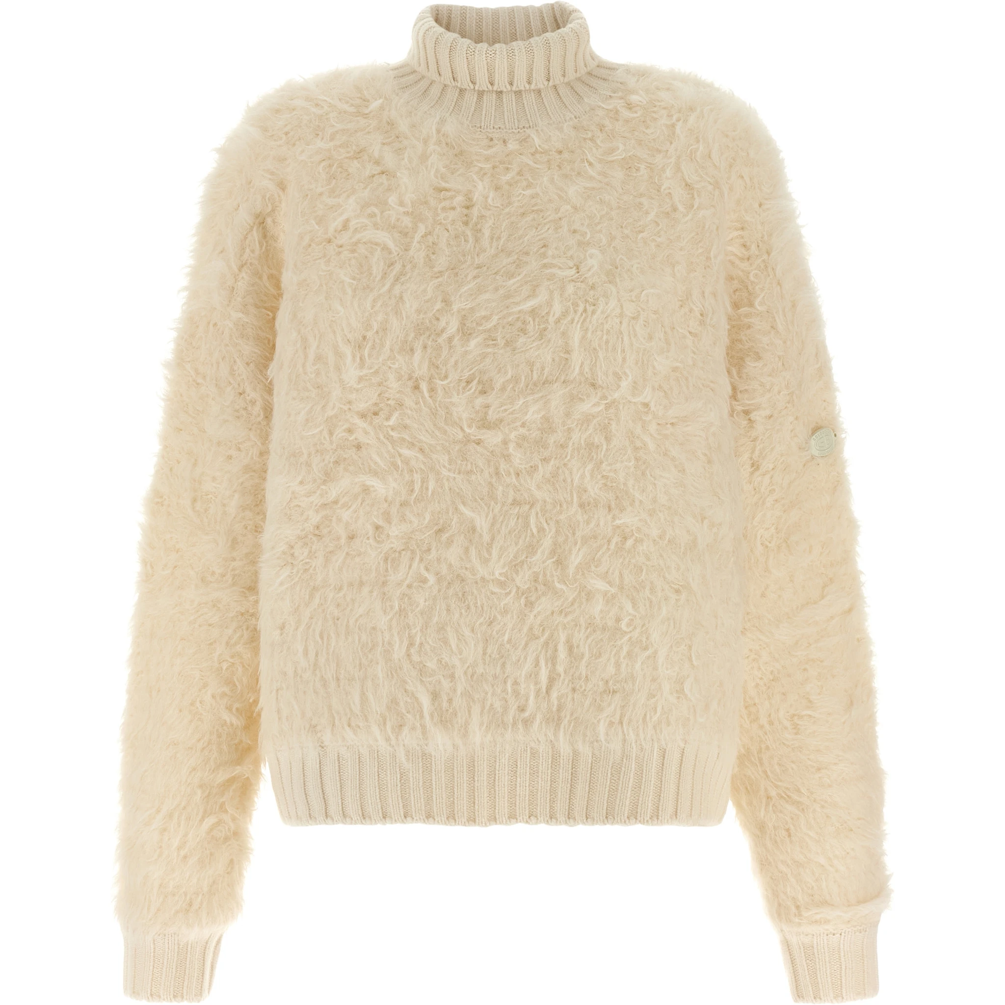 White Wool Cardigan