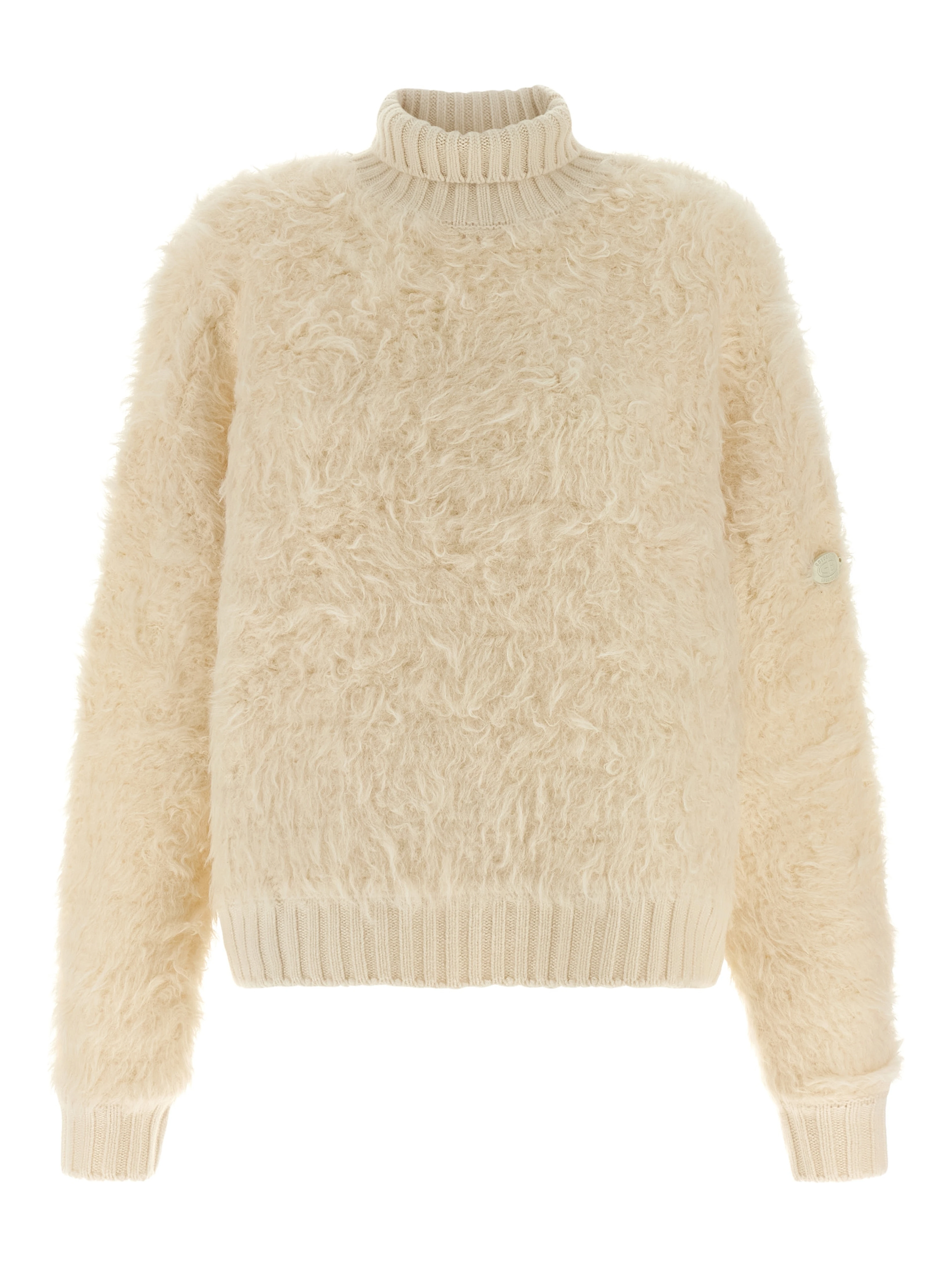 White Wool Cardigan