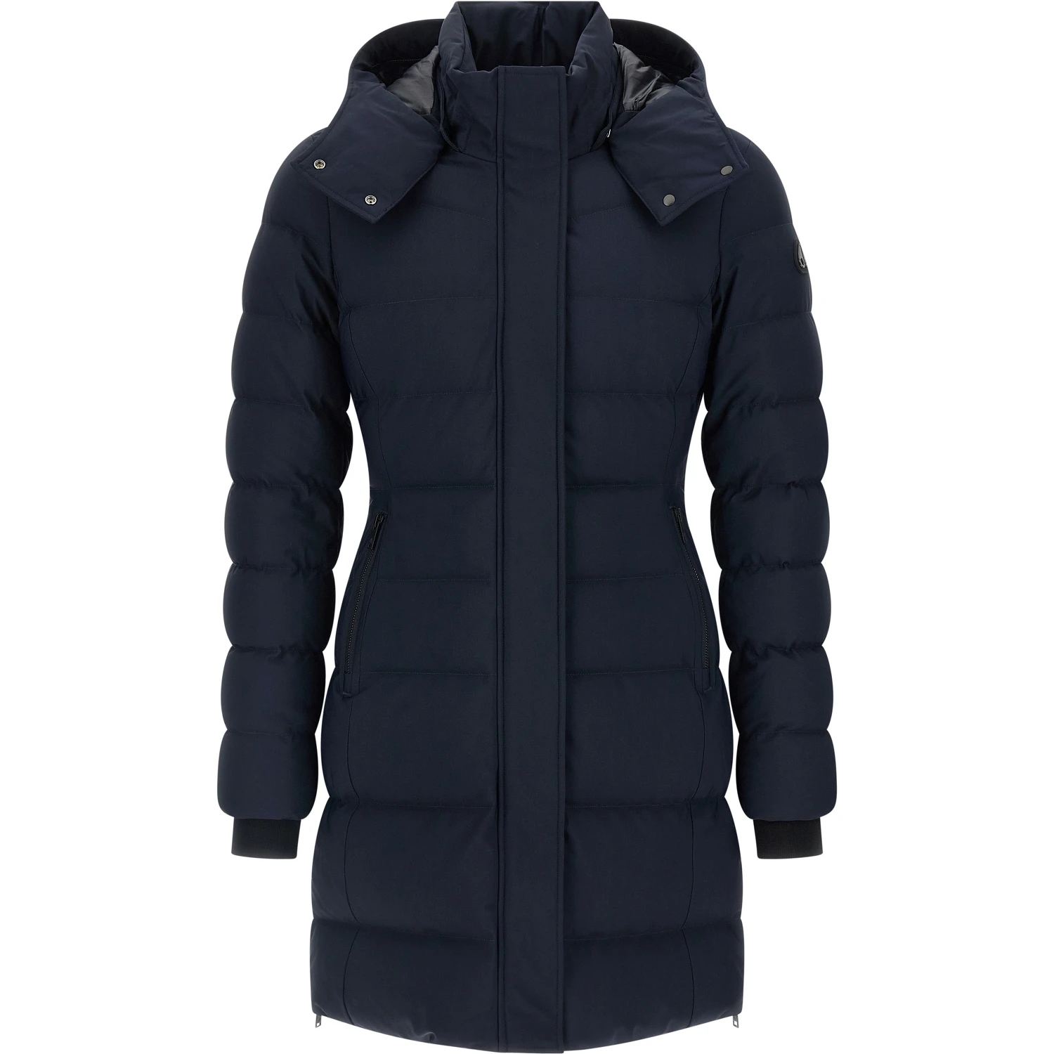 Blue Nylon Parka