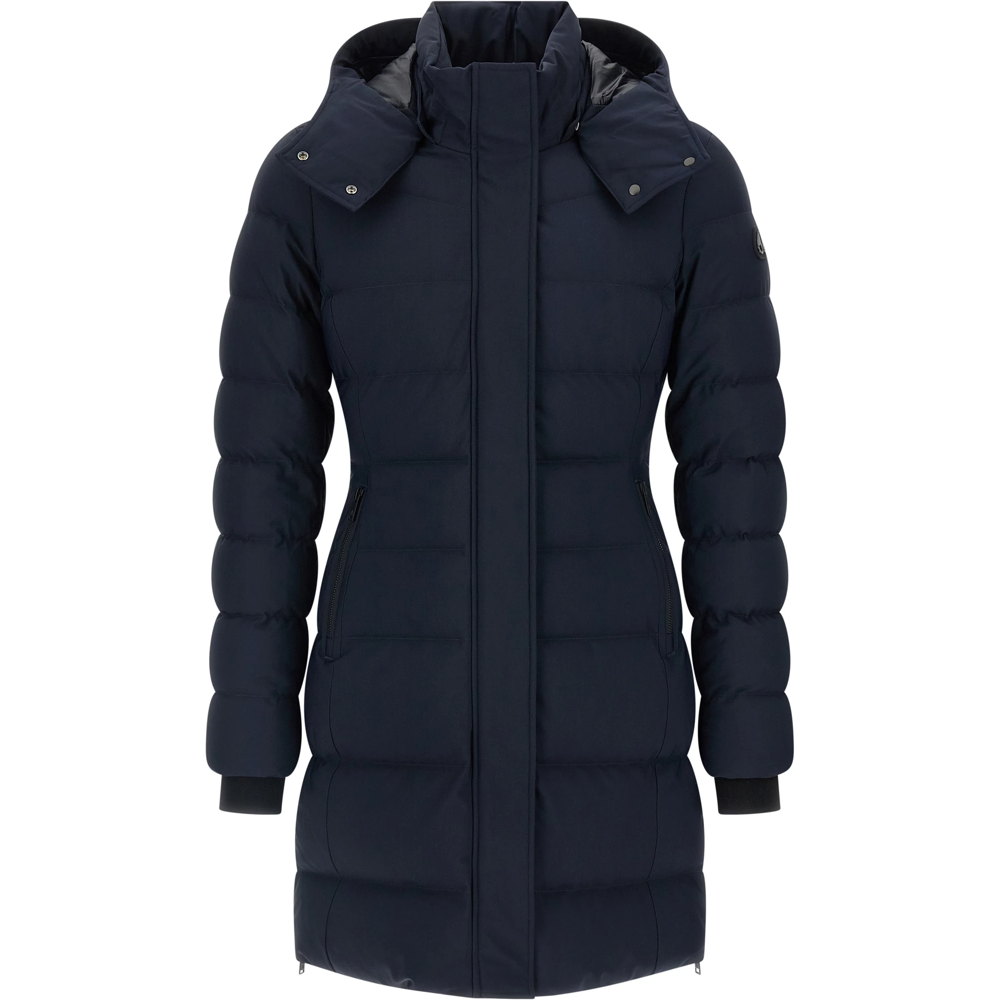 Blue Nylon Parka