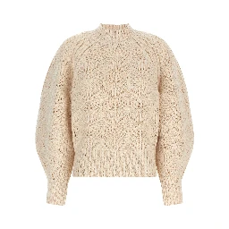Beige Wool Cardigan