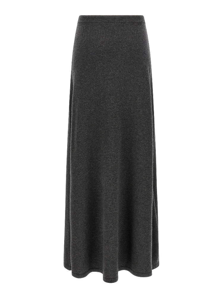 Gray Wool Mini Skirt alternative
