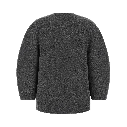 Gray Virgin Wool Coat