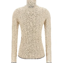 Gold Viscose Cardigan